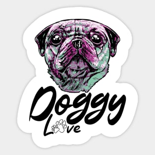 Doggy Love Sticker